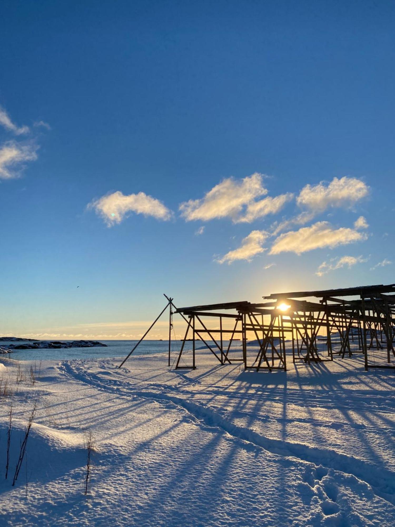 Superior Cabin Ballstad Lofoten Экстерьер фото